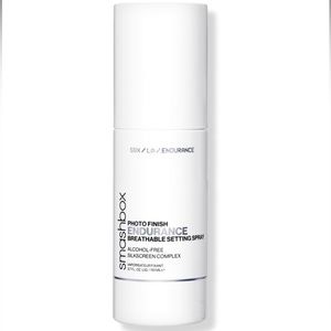 Smashbox Photo Finish Endurance Breathable Setting Spray Alcohol-Free NWT In Box